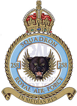 No 258 Squadron badge