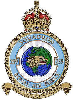 No 259 Squadron badge