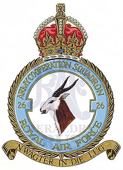 No 26 Squadron badge
