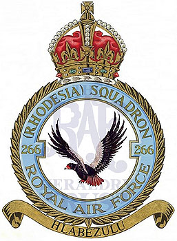 No 266 (Rhodesia) Squadron badge