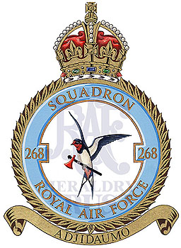 No 268 Squadron badge