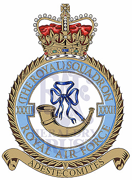 No 32 (The Royal) Squadron badge