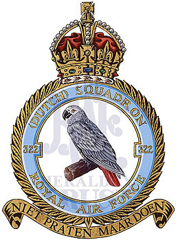 No 322 (Dutch) Squadron badge