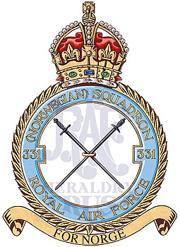 No 331 (Norwegian) Squadron badge