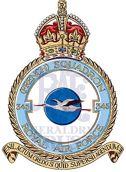 No 345 Squadron badge