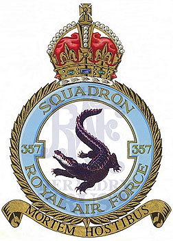 No 357 Squadron badge