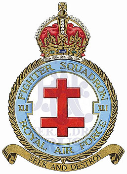 No 41 Squadron badge