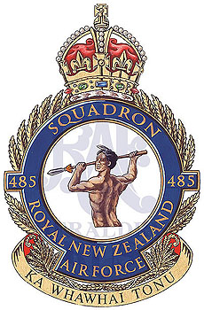 No 485 Squadron badge