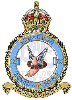 No 525 Squadron badge