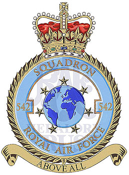 No 542 Squadron badge