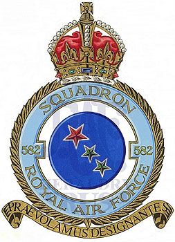 No 582 Squadron badge
