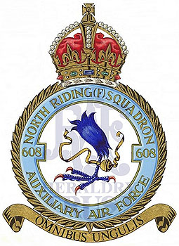 No 608 (North Riding) Squadron badge