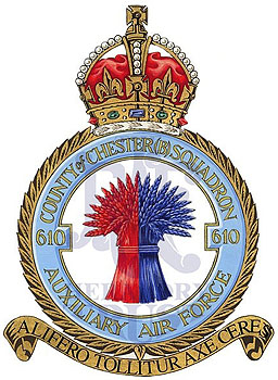 No 610 (County of Chester) Squadron badge