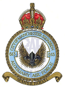 No 613  (City of Manchester) Squadron badge