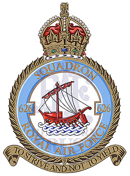 No 626 Squadron badge