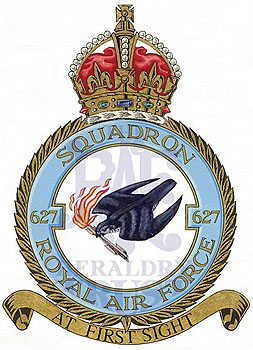 No 627 Squadron badge