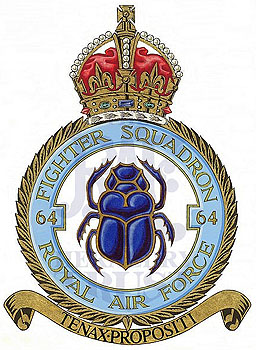 No 64 Squadron badge