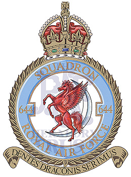 No 644 Squadron baadge