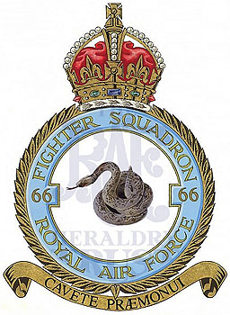 No 66 Squadron badge