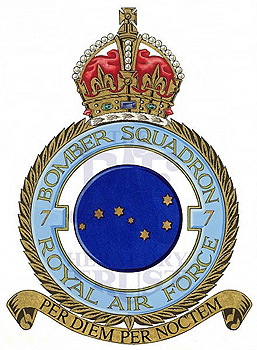 No 7 Squadron badge