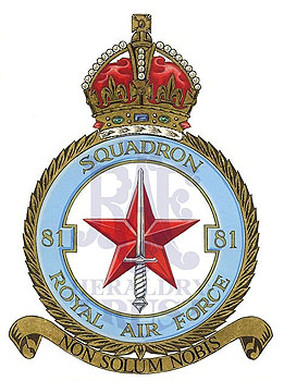 No 81 Squadron badge