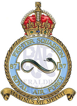 No 87 Squadron badge