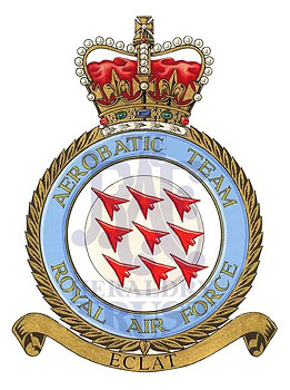 RAF Aerobatic Team (The Red Arrows) badge