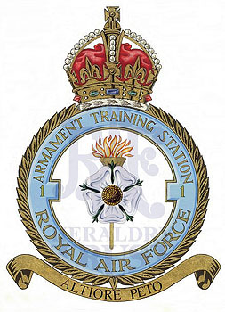No 1 Armament Training Station  badge