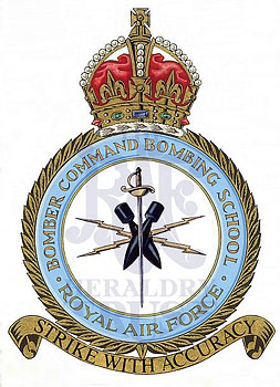 Bomber Command Bombing School badge