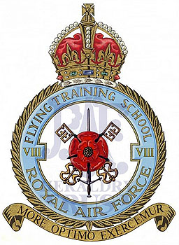 No 8 Flying Training School badge