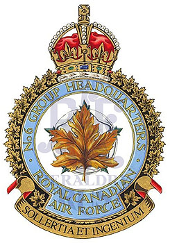 No 6 Group RCAF badge