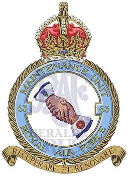 No 63 Maintenance Unit badge