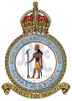 Middle East Communication Squadron badge