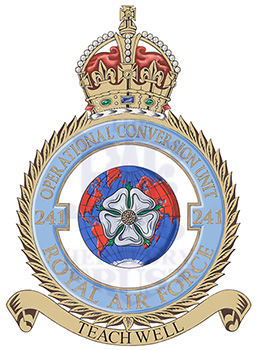 No 241 Operational Conversion Unit badge