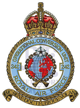 No 242 Operational Conversion Unit badge