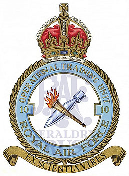 No 10 Operational Training Unit badge