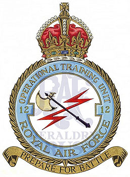 No 12 Operational Training Unit badge
