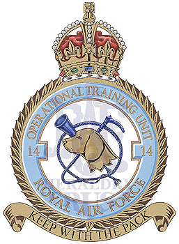 No 14 Operational Training Unit badge