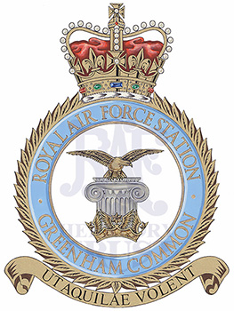 RAF Greenham Common badge
