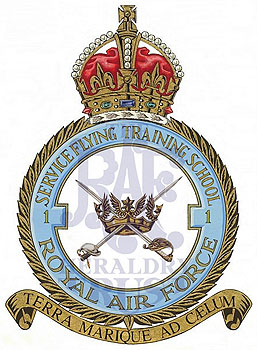No 1 Service Flying Training School badge