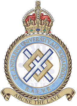 St Andrews University Air Squadron badge