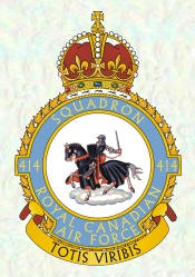 No 414 Squadron Badge