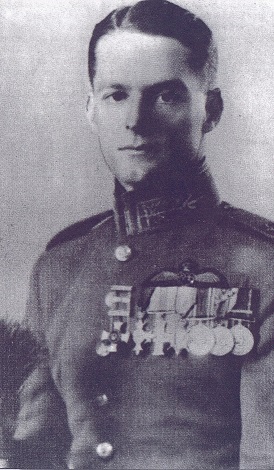 R M Drummond in full dress uniform post WW1