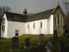 Photograph of the church and graveyard in which Horace Gordon-Dean is buried