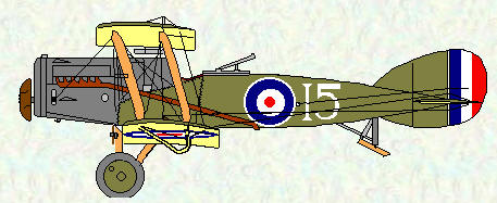 Bristol F2B of No 105 Squadron