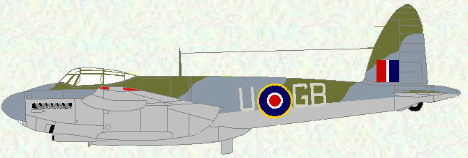 Mosquito XVI of No 105 Squadron
