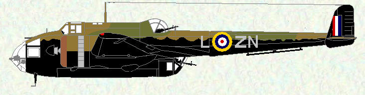 Hampden I of No 106 Squadron (Winter 1940/41)