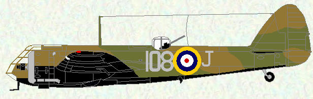 Bristol Blenheim of No 108 Squadron