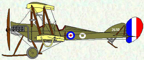 BE2c of No 10 Squadron