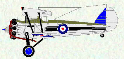 Bulldog IIA of No 111 Squadron